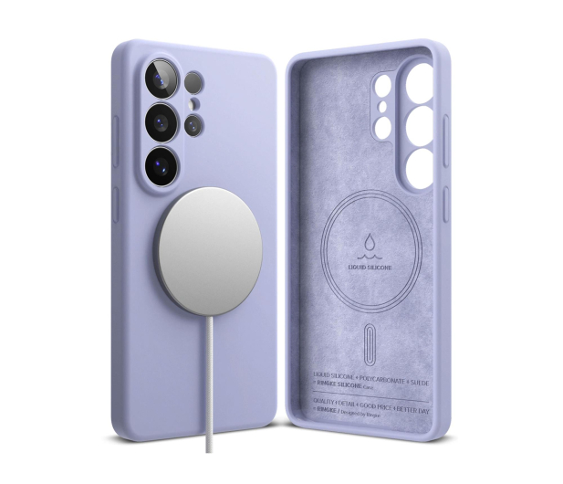 Ringke Silicone Magnetic Magsafe Galaxy S26 Ultra Lavender - 1500213 - zdjęcie 2